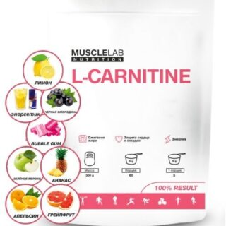 MuscleLab L-Carnitine Яблоко 300 г
